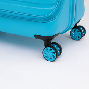 Tosca Sub Zero 2.0 Carry On 55cm Hardsided Luggage - Aqua - Love Luggage