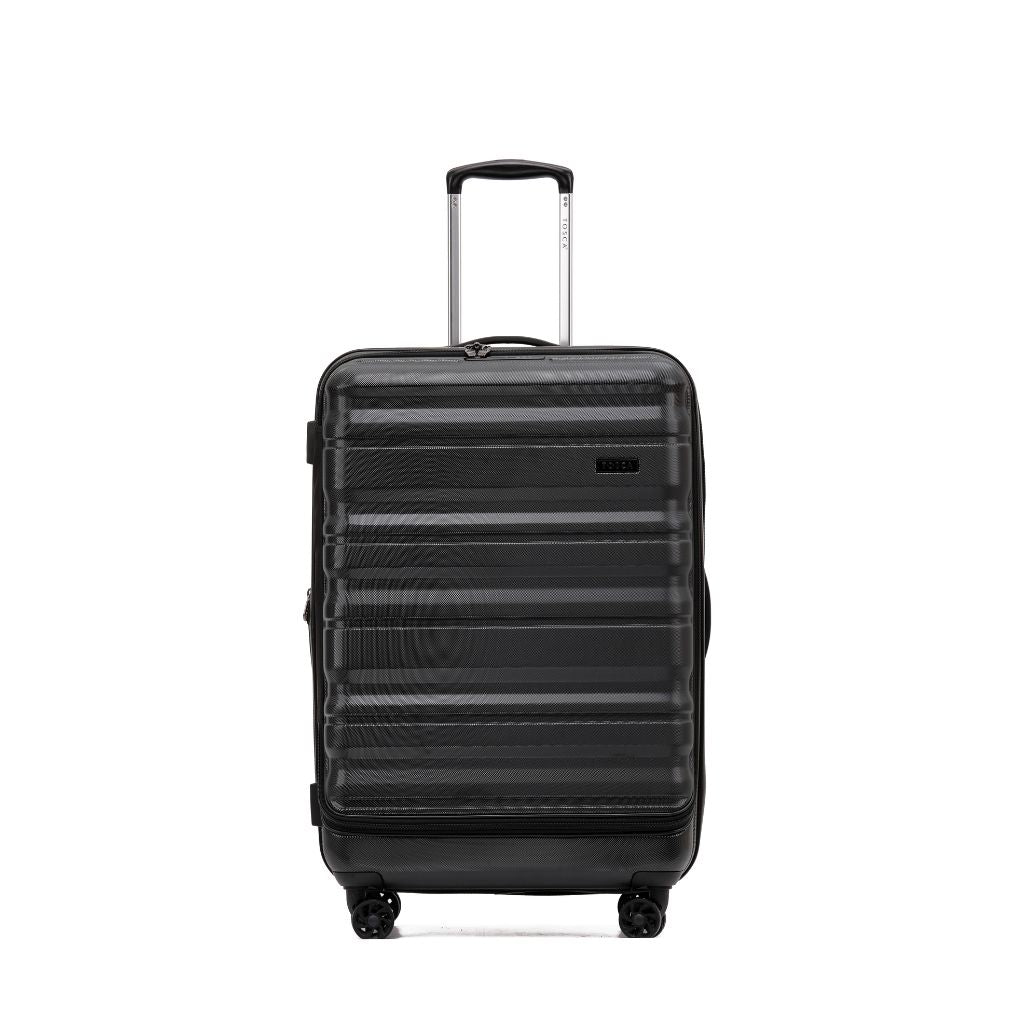 Tosca Sub Zero 2.0 Medium 71cm Hardsided Luggage - Black - Love Luggage