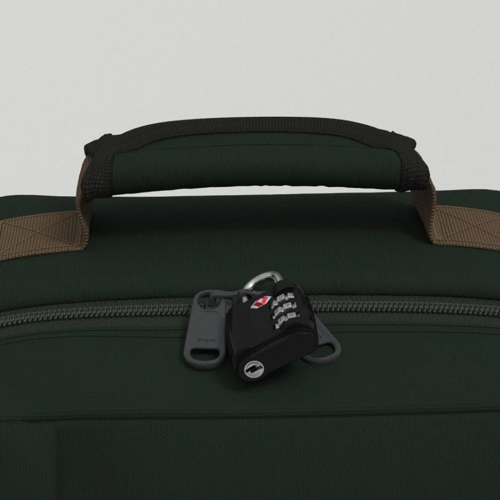 CabinZero Classic 28L Lightweight Carry On Backpack - Black Sand