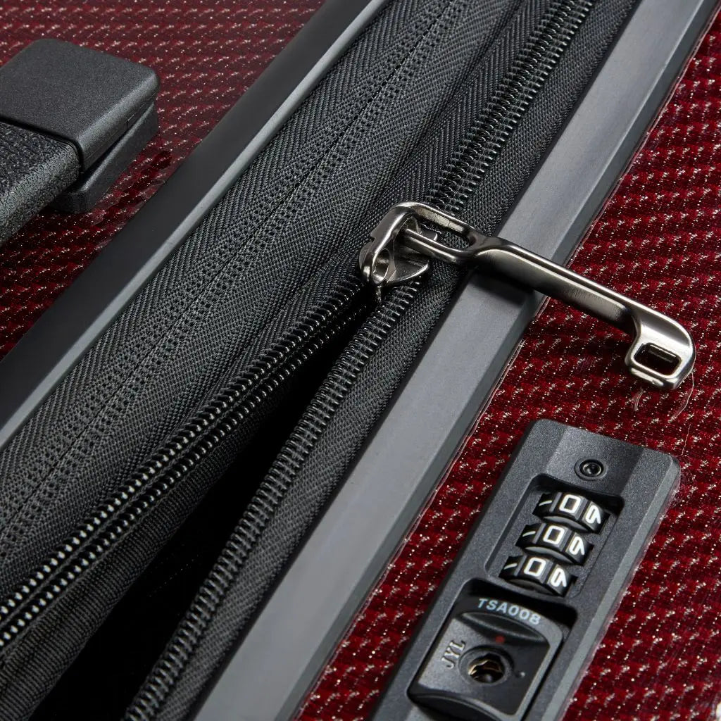 Delsey Helium Ultimate 82cm X Large 4.7Kg Exp Luggage - Burgundy