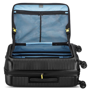 Delsey Freestyle Front Opening 66cm Medium Luggage - Black Delsey Luggage