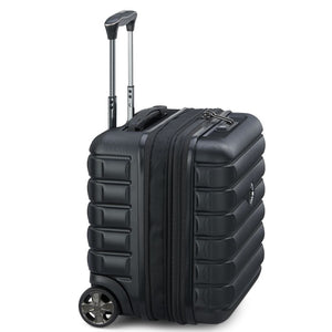 Delsey Shadow Underseat 2 - Wheel Cabin Luggage - Black