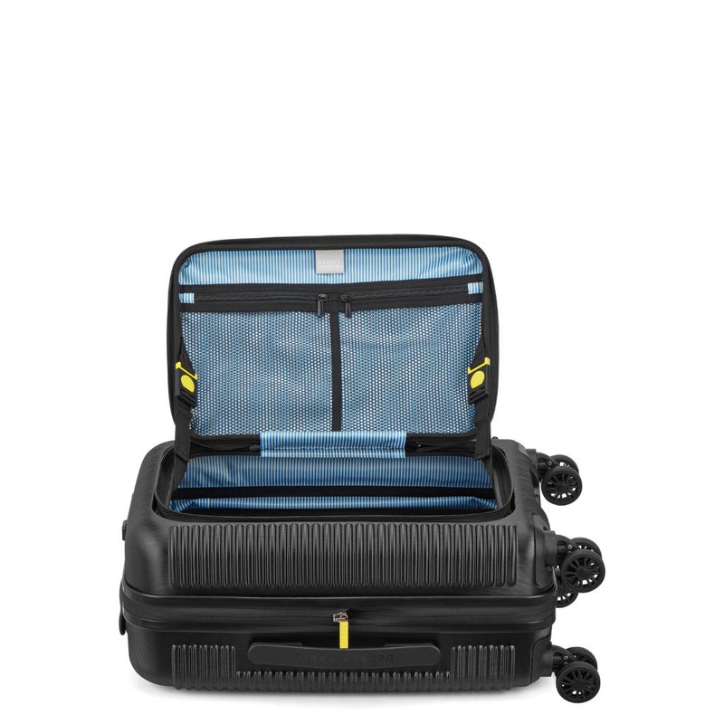 Delsey Freestyle Front Opening 55cm Cabin Luggage - Black Delsey Luggage