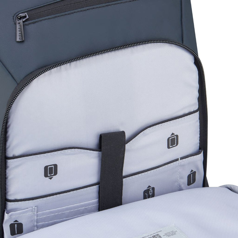 Delsey Parvis Plus 15.6" Laptop Backpack WP Grey Delsey Luggage
