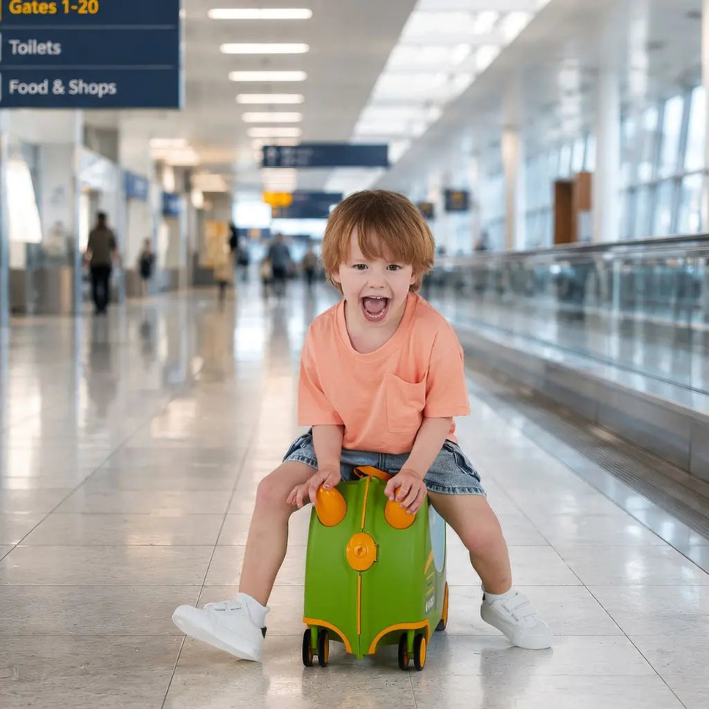Trunki Glide Ride-on Luggage - Tilly the Tractor Trunki