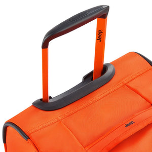 Jeep 73 cm Duel Wheel Lightweight Medium Duffle Bag - Orange