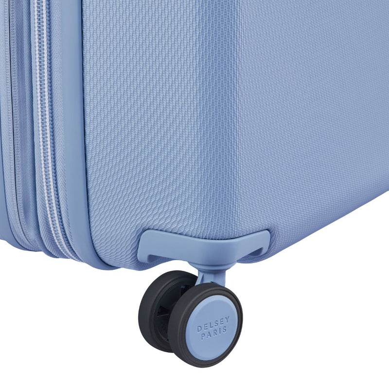 Delsey Chatelet Air Limited Edition 66cm Large Expander Luggage - Light Blue Delsey Luggage