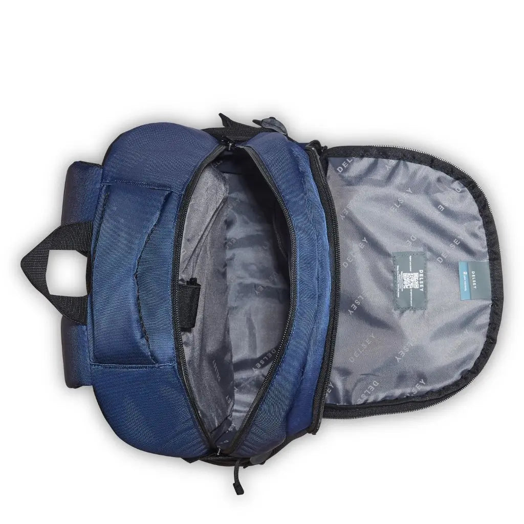 Delsey Kyle 15.6" Laptop Backpack - Blue Delsey Luggage