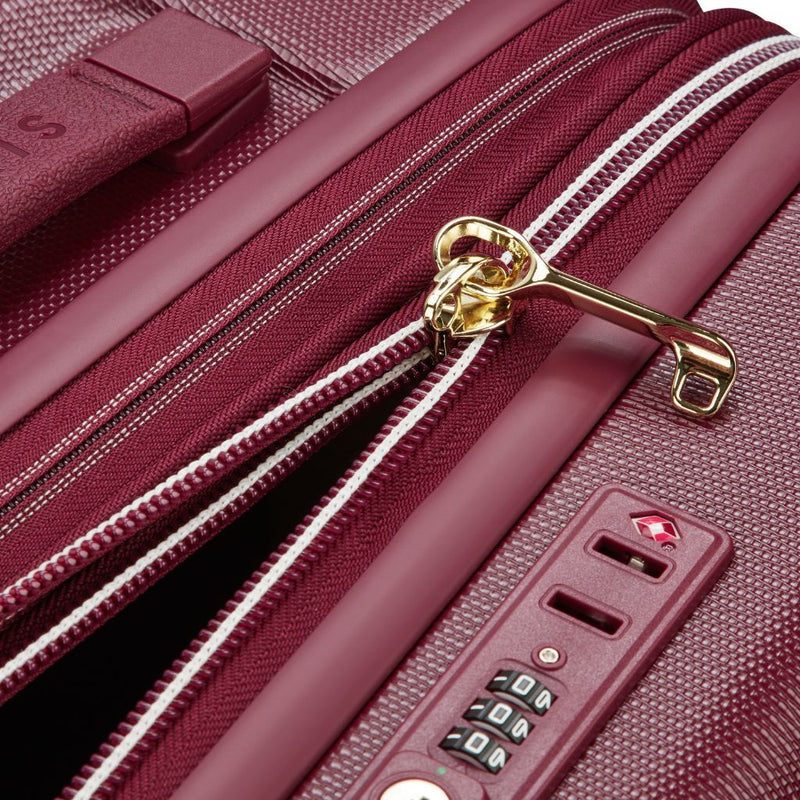 Delsey Chatelet Air Limited Edition 66cm Large Expander Luggage - Burgundy Delsey Luggage