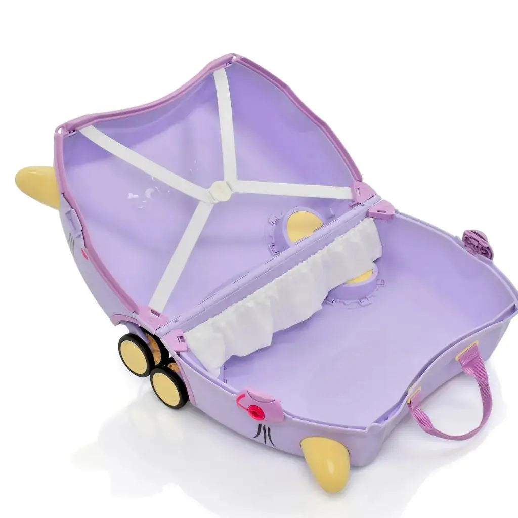 Trunki Glide Ride-on Luggage - Cassie the Cat Trunki
