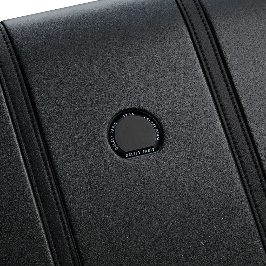 Delsey Cadense 76cm Medium Exp Luggage - Deep Black Delsey Luggage