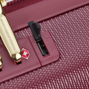 Delsey Chatelet Air Limited Edition 55cm Large Expander Luggage - Burgundy Delsey Luggage