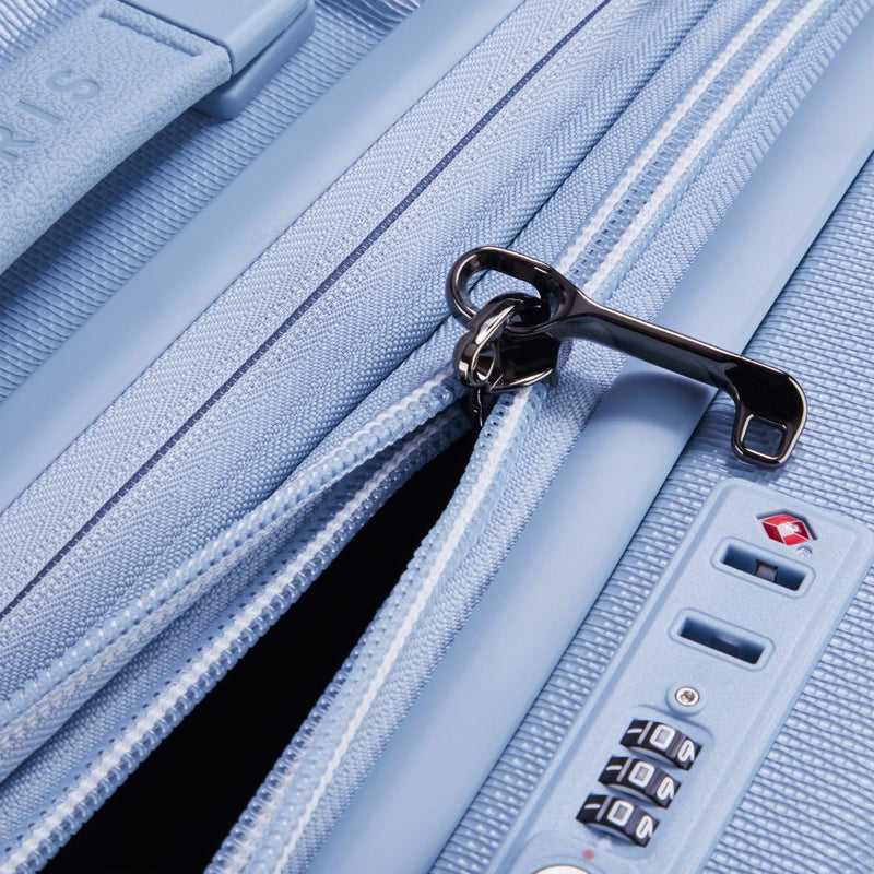 Delsey Chatelet Air Limited Edition 66cm Large Expander Luggage - Light Blue Delsey Luggage