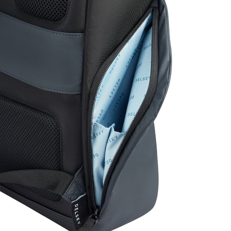 Delsey Securflap 15.6" Laptop Backpack Black Delsey Luggage