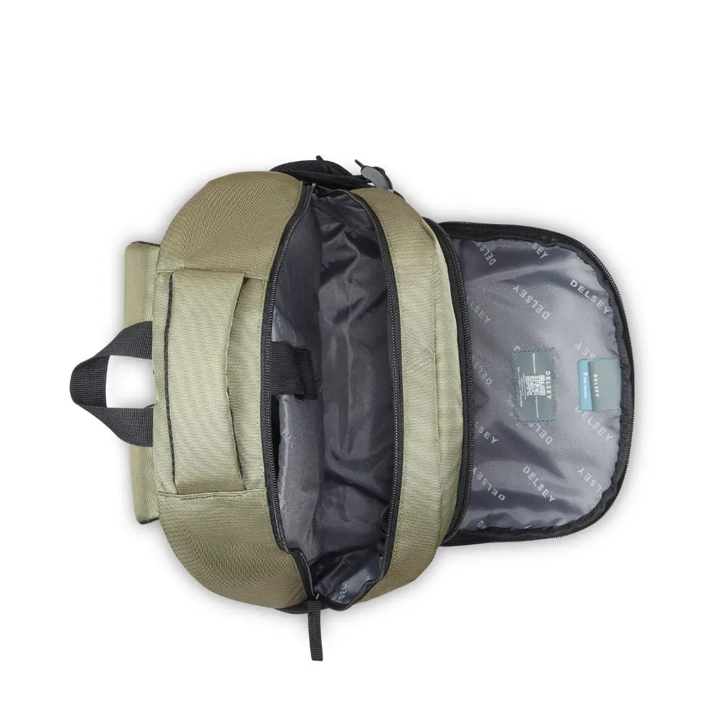 Delsey Kyle 15.6" Laptop Backpack - Green Delsey Luggage