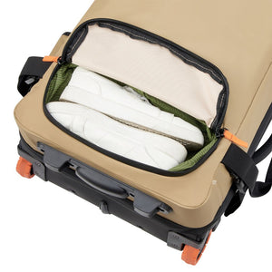 Jeep 55 cm 2-Wheel All Terrain Rolling Duffle Bag - Warm Sand