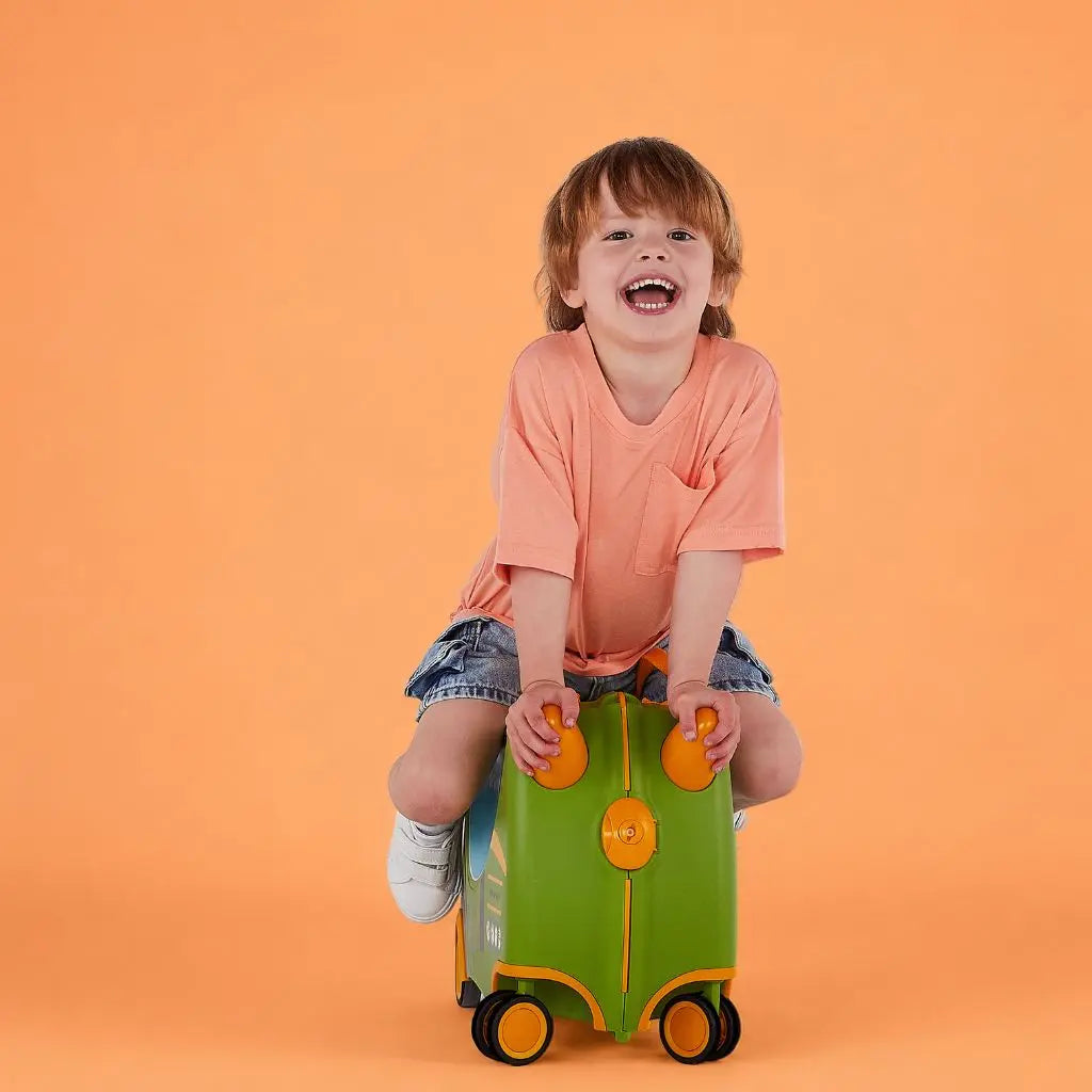 Trunki Glide Ride-on Luggage - Tilly the Tractor Trunki