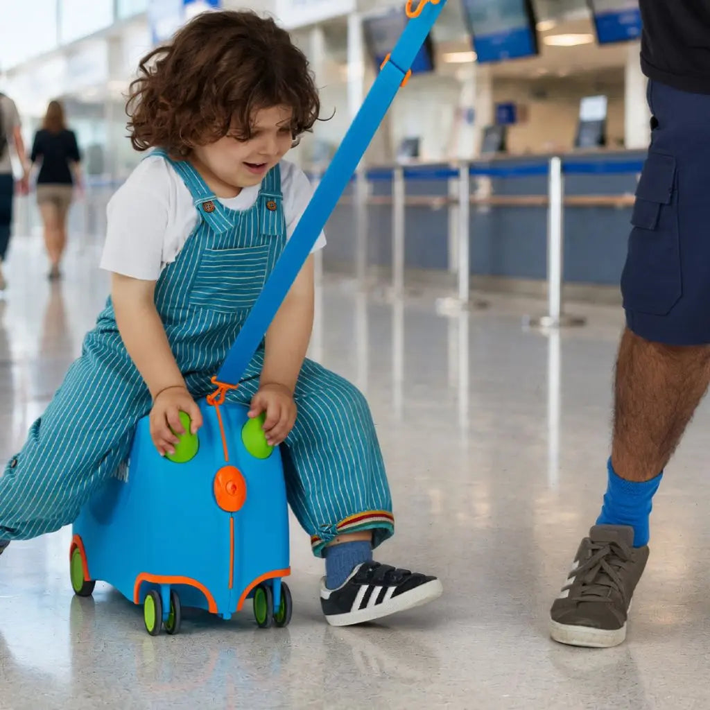 Trunki Glide Ride-on Luggage - Terrance Trunki