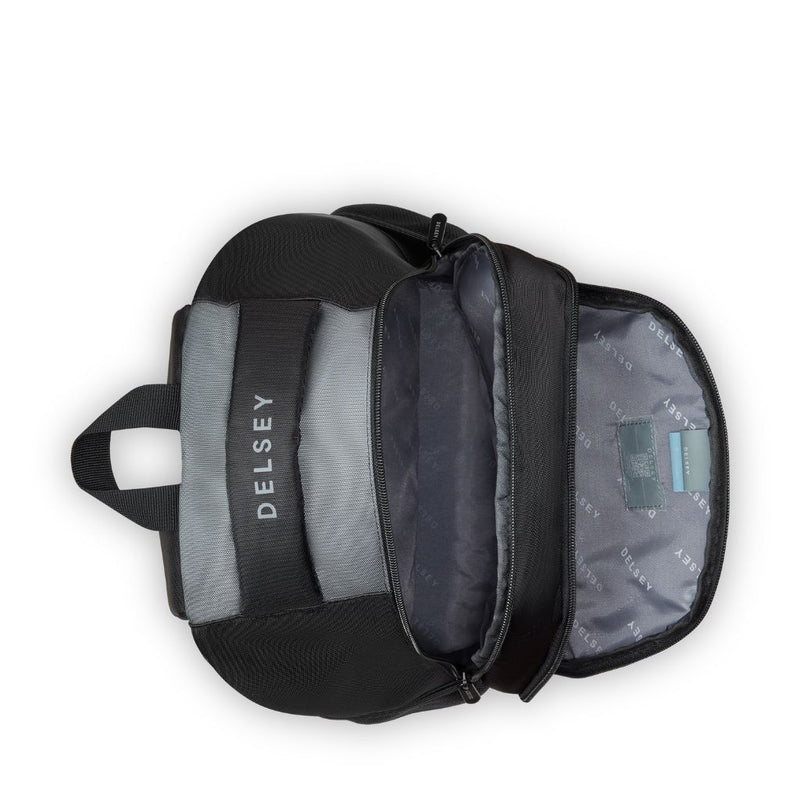Delsey George 15.6" Laptop Backpack Black Delsey Luggage