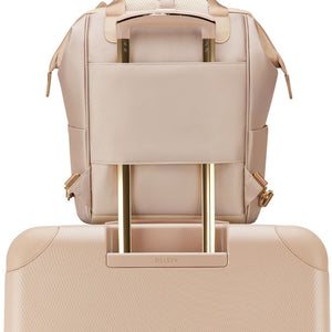 Delsey Chatelet Air 2.0 14" Laptop Tote Backpack - Beige Rose Delsey Luggage