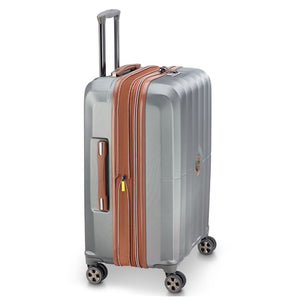 Delsey Carrousel 2 Medium Luggage 67cm Exp - Silver Delsey Luggage
