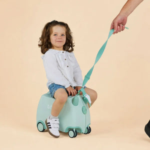Trunki Glide Ride-on Luggage - Sage Green Trunki