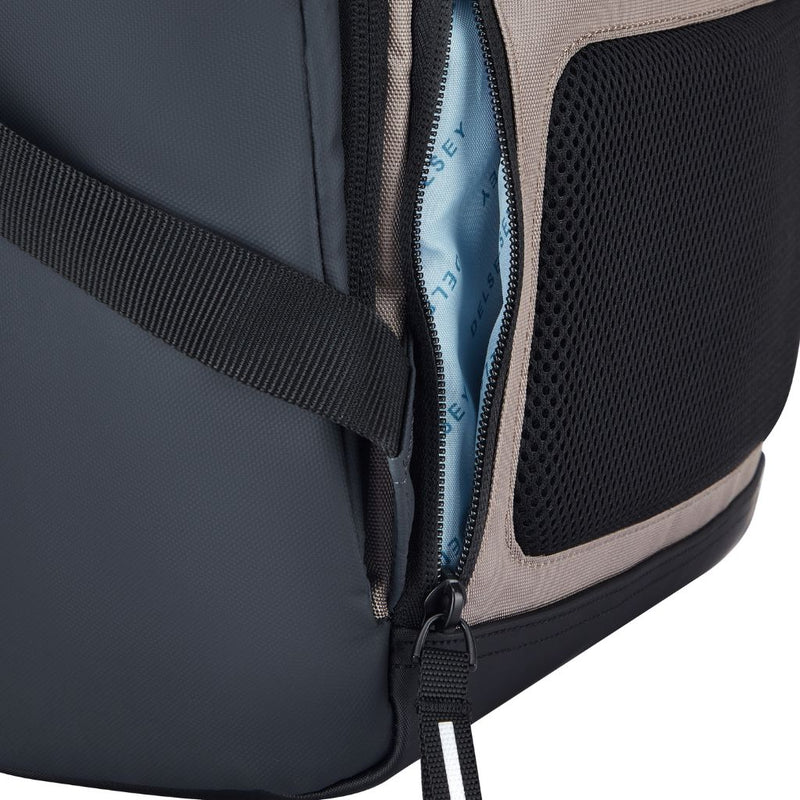 Delsey Securflap 15.6" Laptop Backpack Brown Delsey Luggage