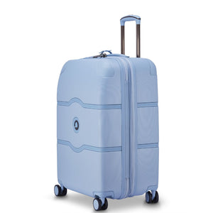 Delsey Chatelet Air Limited Edition 66cm Large Expander Luggage - Light Blue Delsey Luggage