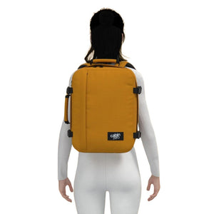 CabinZero Classic 28L Lightweight Carry On Backpack - Orange