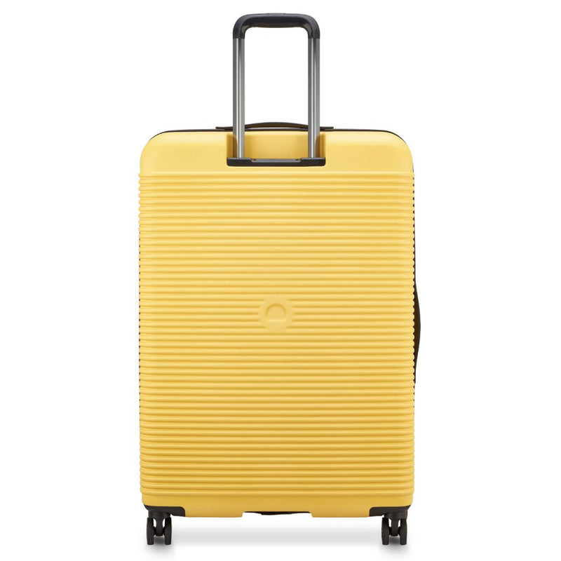Delsey Freestyle Front Opening 76cm Large Luggage - Yellow Delsey Luggage