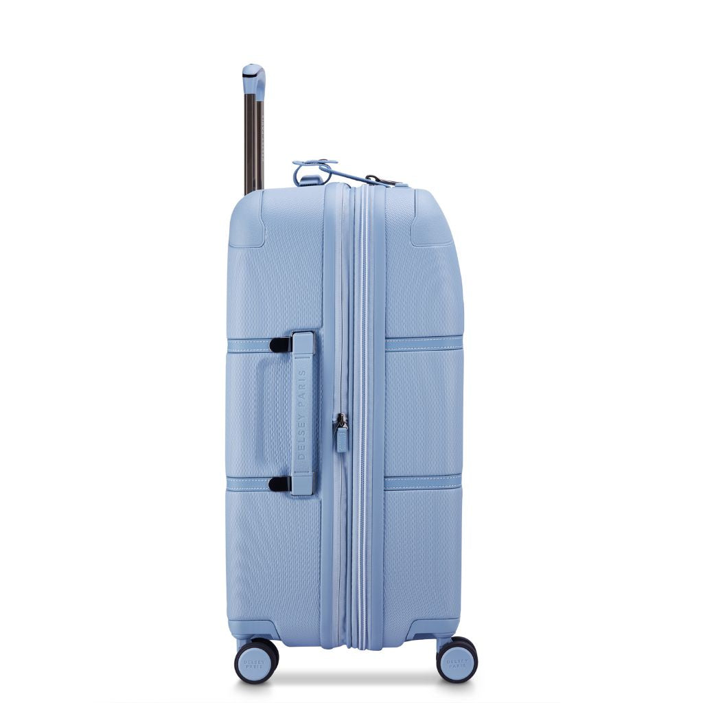 Delsey Chatelet Air Limited Edition 66cm Large Expander Luggage - Light Blue Delsey Luggage