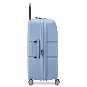 Delsey Chatelet Air Limited Edition 76cm Large Expander Luggage - Light Blue Delsey Luggage
