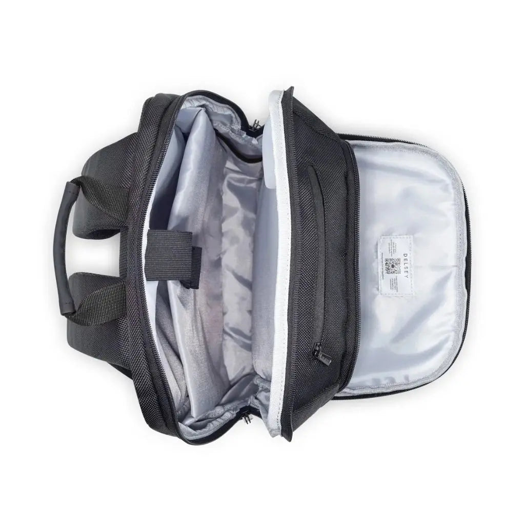 Delsey Parvis Plus 15.6" Laptop Backpack Black
