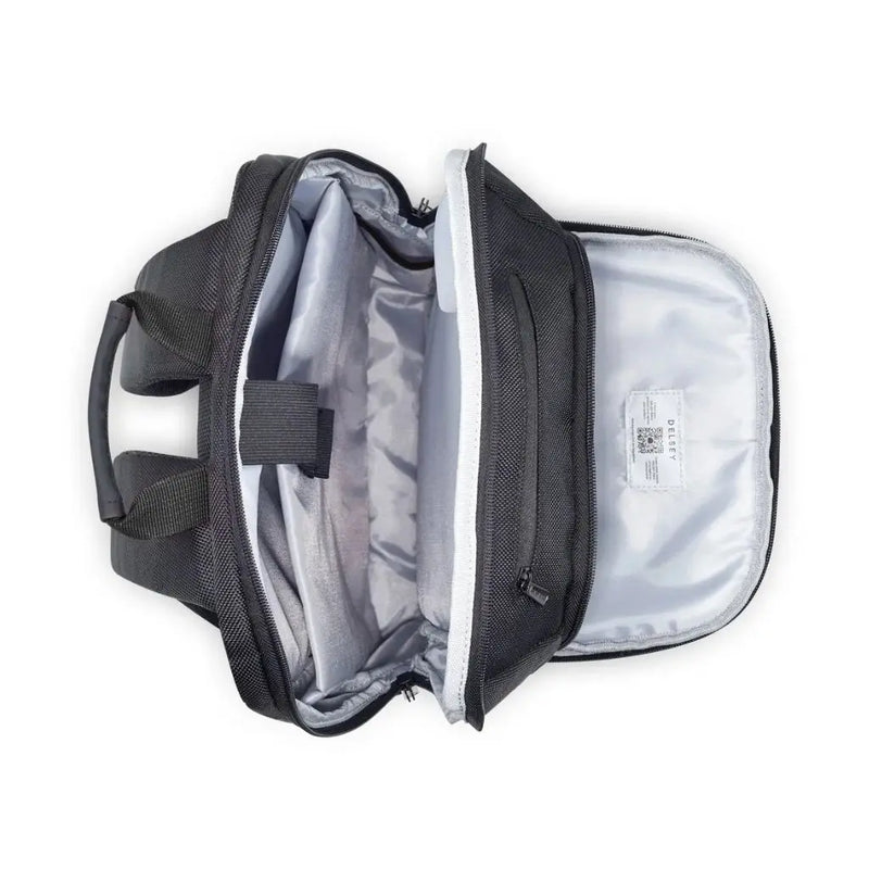 Delsey Parvis Plus 15.6" Laptop Backpack Black