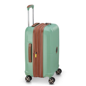 Delsey Carrousel 2 Carry On Luggage 55cm Exp - Green Delsey Luggage