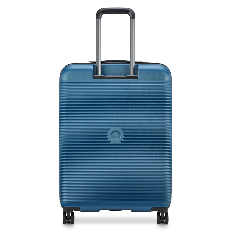 Delsey Freestyle Front Opening 66cm Medium Luggage - Blue Delsey Luggage