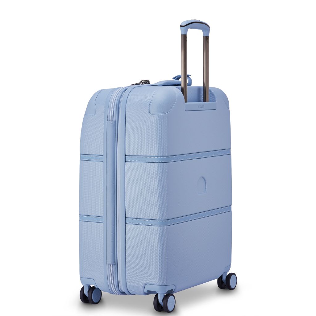 Delsey Chatelet Air Limited Edition 66cm Large Expander Luggage - Light Blue Delsey Luggage