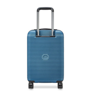 Delsey Freestyle Front Opening 55cm Cabin Luggage - Blue Delsey Luggage
