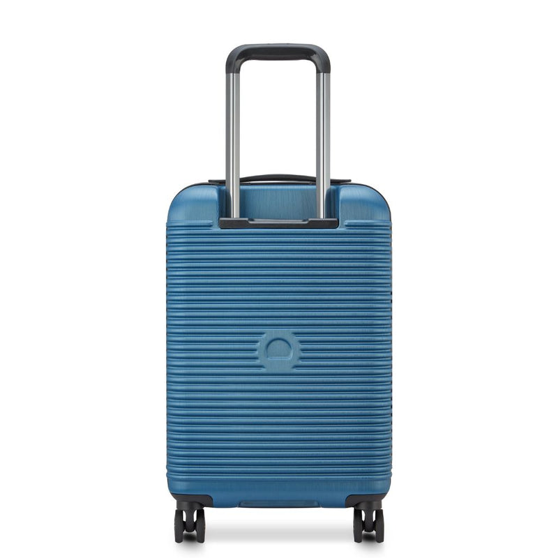 Delsey Freestyle Front Opening 55cm Cabin Luggage - Blue Delsey Luggage