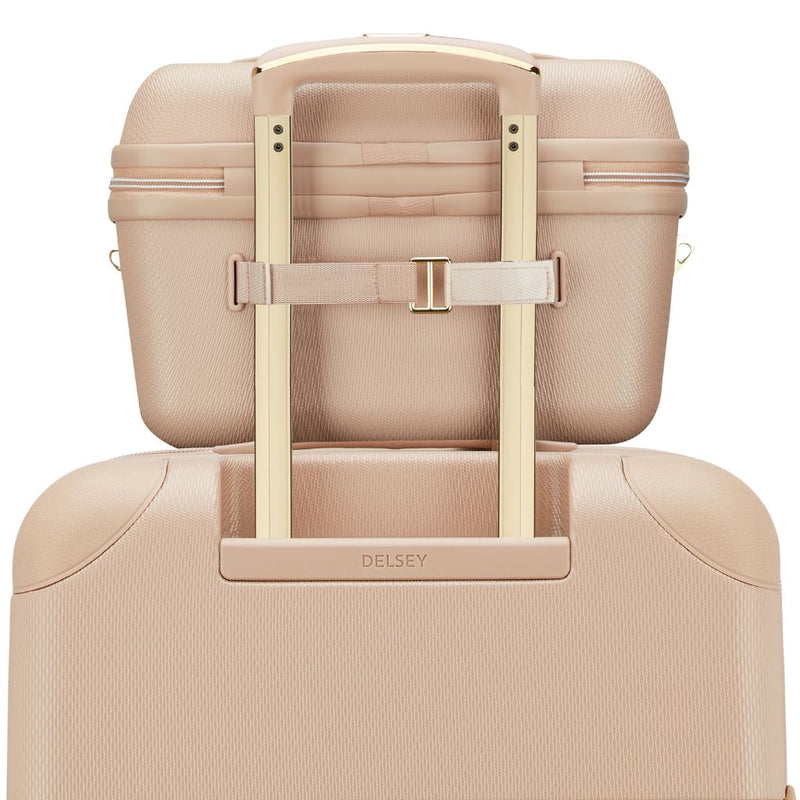 Delsey Chatelet Air 2.0 Beauty Case - Beige/Rose Delsey Luggage