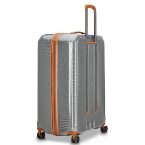Delsey Helium Ultimate 76cm Large 3.9Kg Exp Luggage - Silver