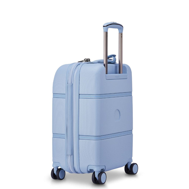 Delsey Chatelet Air Limited Edition 55cm Large Expander Luggage - Light Blue Delsey Luggage