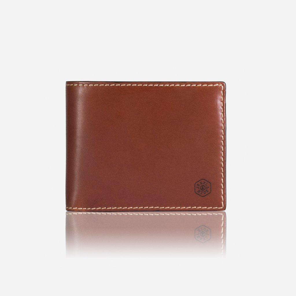 Jekyll & Hide Texas Large Billfold Wallet With Coin, Clay