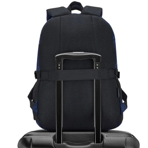 Delsey Kyle 15.6" Laptop Backpack - Blue Delsey Luggage