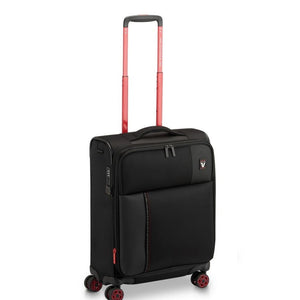 Roncato Move 55cm Carry On EXP Softsided Luggage - Smoke Black