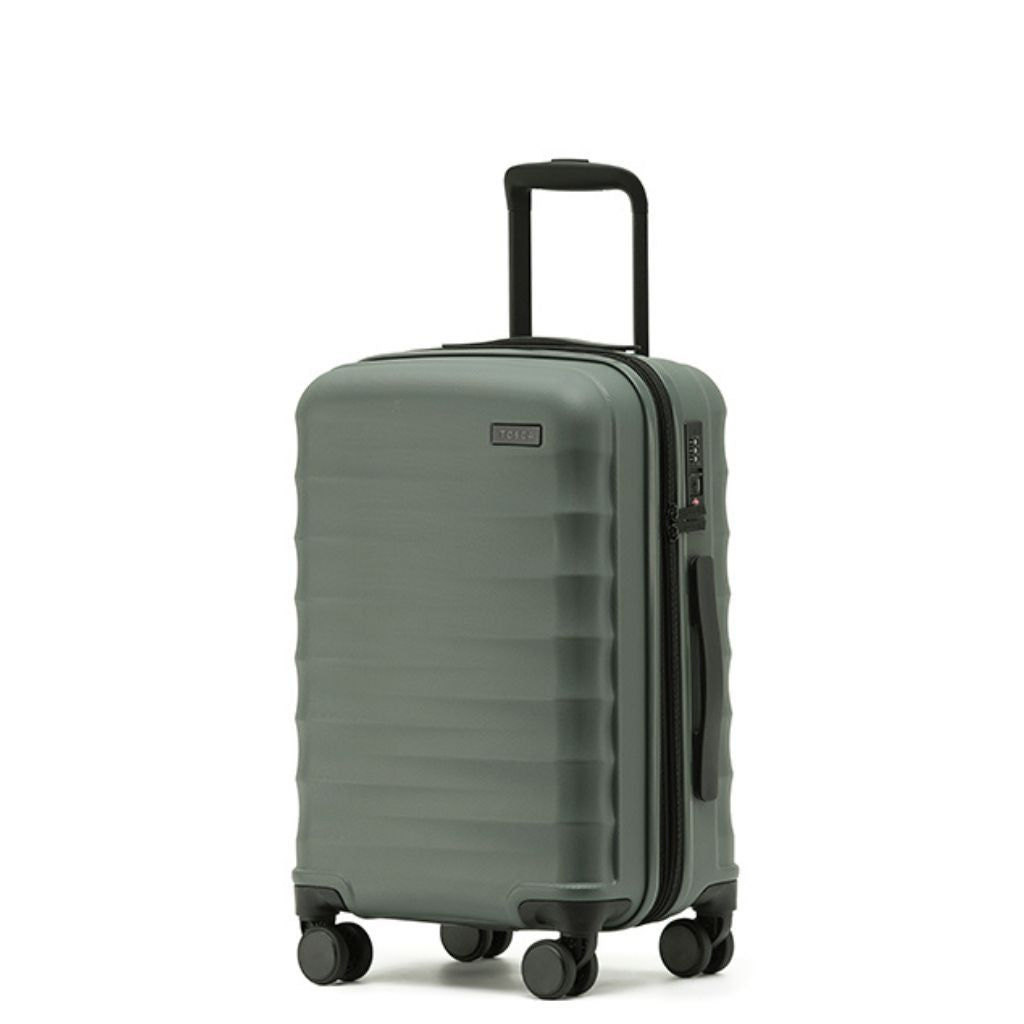 Tosca Interstellar Carry On 53cm Hardsided Suitcase - Moss Green Tosca