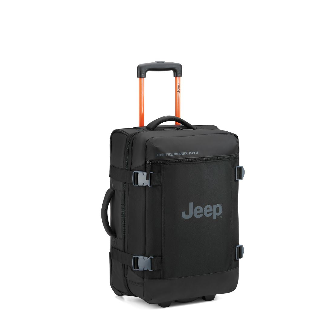 Jeep 2-Wheel - 55 cm Rolling Duffle Bag - Black