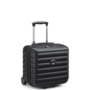 Delsey Shadow Underseat 2 - Wheel Cabin Luggage - Black