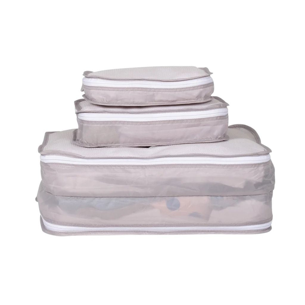 Plane Pal 3 set of Packing Pals™ - White Plane Pal