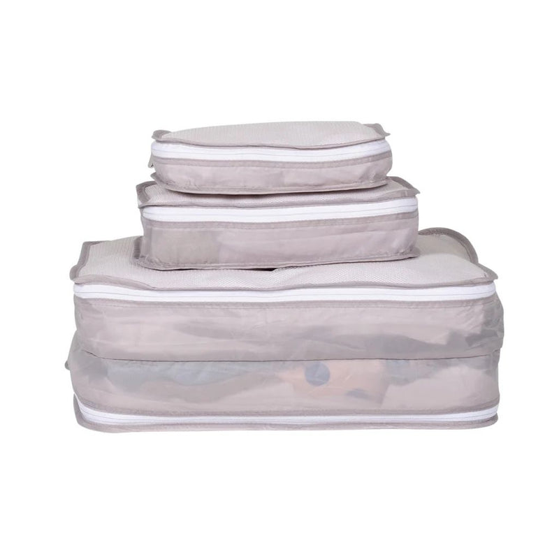 Plane Pal 3 set of Packing Pals™ - White Plane Pal